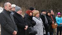 Slavnostní poklepání na základní kámen a oficiální zahájení stavby cyklostezky podél plumlovské přehrady - 27. 1. 2020