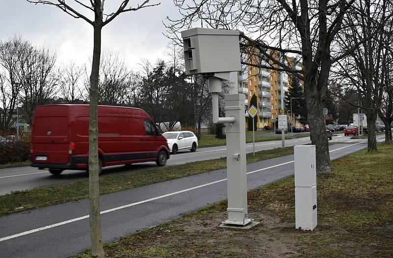 V Prostějově měří v současnosti rychlost tři radary. Jeden z nich je v ulici Dolní.