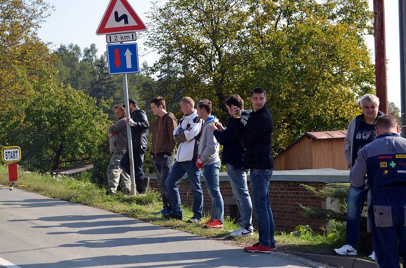 Závody do Březského vrchu v Konici