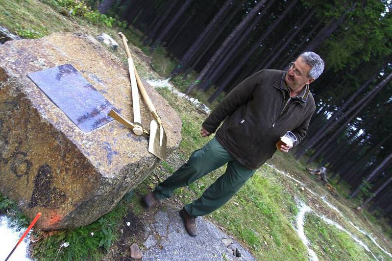 Zahájení stavby rozhledny na Velkém Kosíři