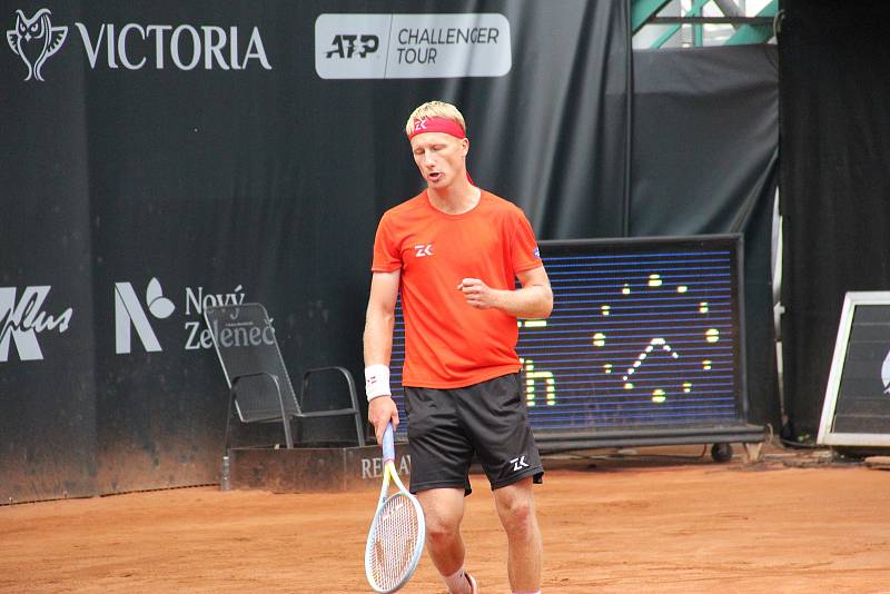 ATP Challenger Tour. UniCredit Czech Open 2022 v Prostějově. Zdeněk Kolář