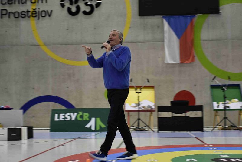 Sportovně-charitativní akce pro handicapované a děti z dětských domovů v Národním olympijském centru v Prostějově