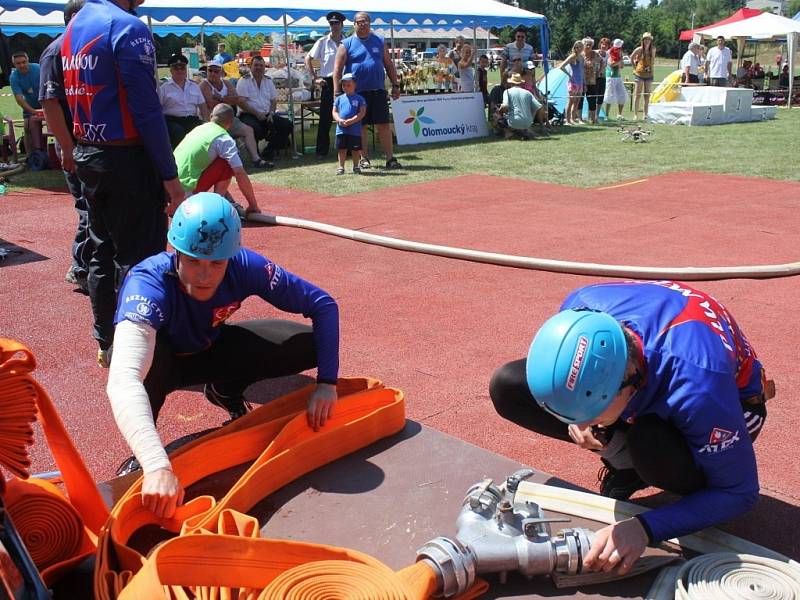 Extraliga ČR v požárním útoku a Velká cena Prostějovska v Plumlově