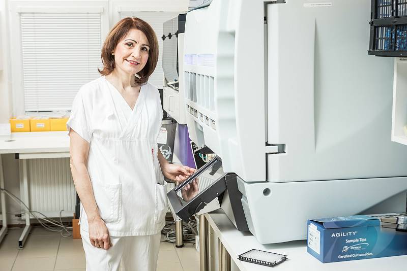 MUDr. Mgr. Ivana Kohnová, primářka Oddělení laboratorní medicíny Nemocnice AGEL Prostějov