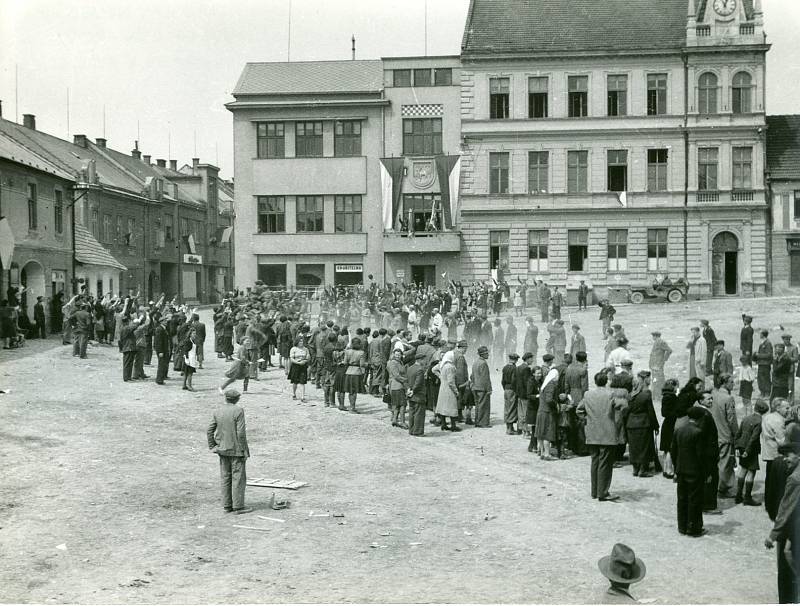 Příchod Rudé armády v květnu 1945