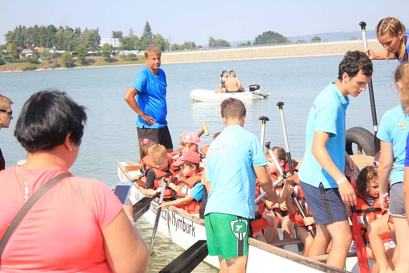 Jedenáctý ročník závodů dračích lodí Plumlovský drak, se uskutečnil v sobotu 31.8. 2019.