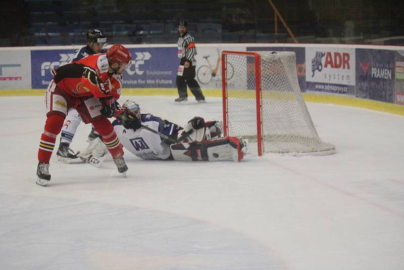 WSM liga,4. kolo: LHK Jestřábi Prostějov – AZ RESIDOMO Havířov 3:1 (1:0, 1:0, 1:1)