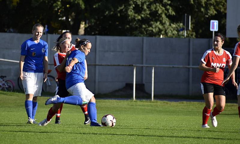 Mistrovská premiéra děvčat 1.SK Prostějov vyšla s Hodonínem nad očekávání - 9:1. 5.9. 2021