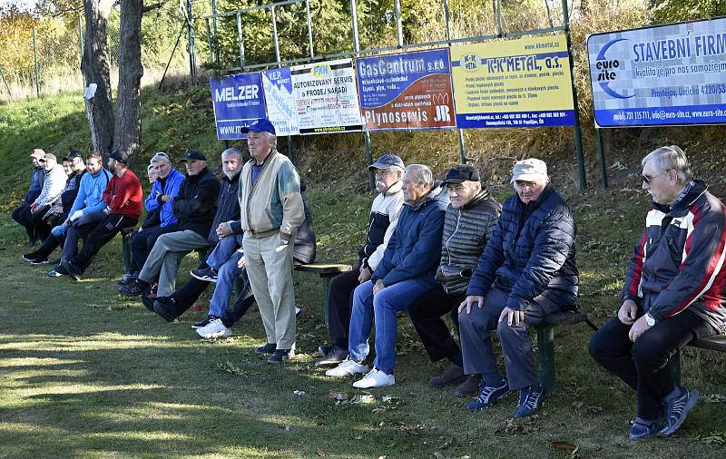 Regionální derby v I.A třídě mezi Čechovicemi a Plumlovem, 24.10. 2021