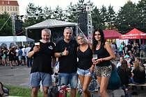 Plumlovské pivní slavnosti v kempu Žralok s kapelami Dark Gamballe a Vitacit. 12.8. 2023
