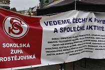 Sokolská župa Prostějovská uspořádala Sokolský běh republiky v Prostějově 28. října 2022
