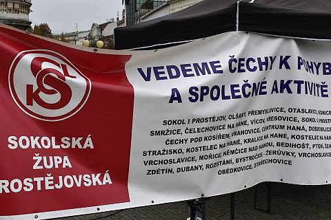 Sokolská župa Prostějovská uspořádala Sokolský běh republiky v Prostějově 28. října 2022