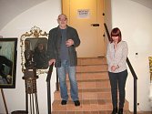 Výstava malíře a grafika Antonína Kameníka v Prostějově.