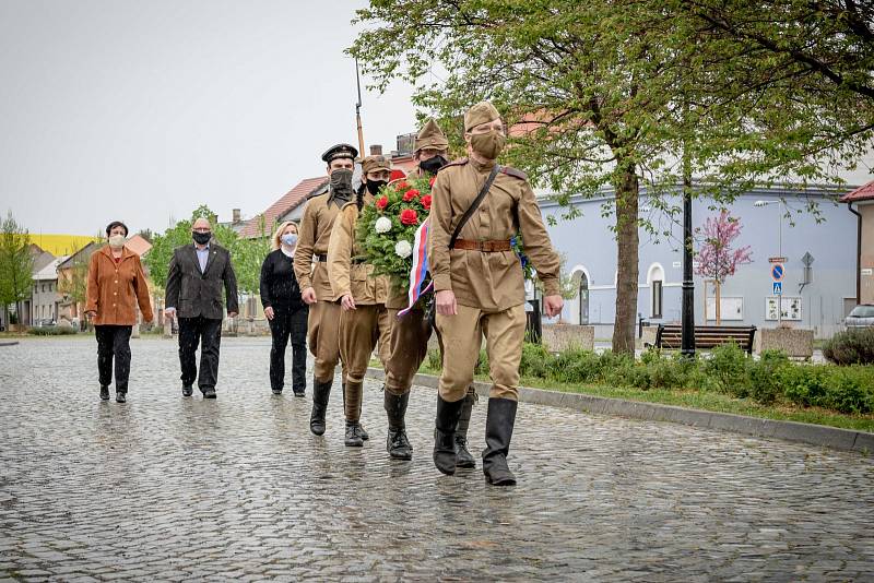 Připomínka 75 let od konce druhé světové války v Němčicích nad Hanou