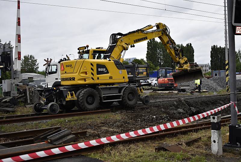 Rekonstrukce železničního přejezdu ve Vrahovické ulici  - 8. 6. 2020