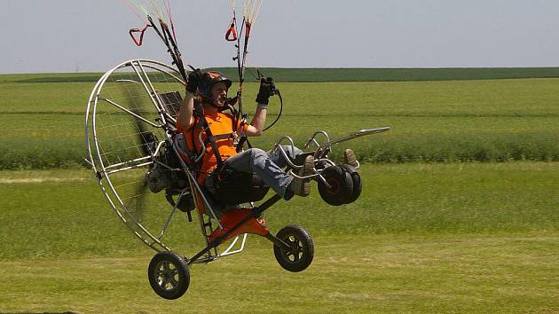 Paragliding ve Stichovicích