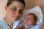 Tobiáš Procházka s maminkou Markétou, Otaslavice, narozen 11. května, 48 cm, 3550 g