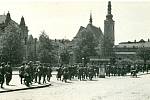 Nacistická vojska kvapně ustupovala před Rudou armádou. Poslední německé jednotky opustily město v noci z 8. na 9. května.