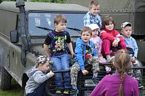 Dětský den s vojáky ve Vícově