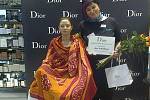 emifinále soutěže Dior Douglas make-up star: téma Make-up z ráje. Inspiroval mě ráj v asijském stylu tedy Buddhismus, říká Alena Mlatečková.