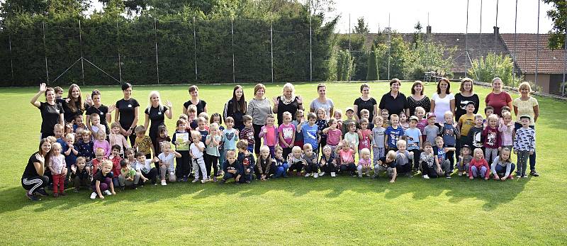 Bohuslavické sportovní dopoledne pro mateřské školy bavilo více než stovku dětí. 27.9. 2021