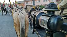 Do Slatinek dorazil historický kočár Václava Obra