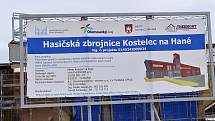 Výstavba moderní hasičské zbrojnice pro kostelecké hasiče  - 15.2. 2021