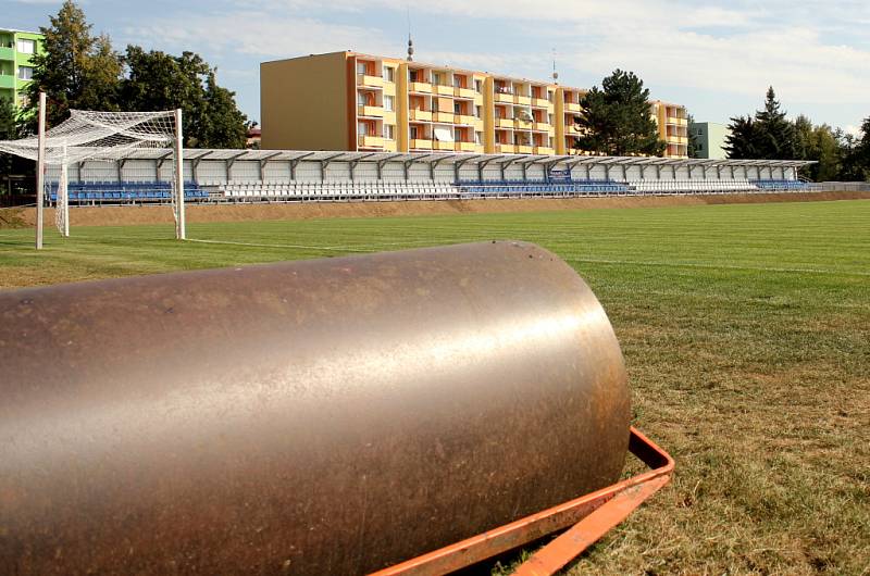 Třetiligový 1. SK Prostějov v sobotu 25. srpna přivítá Frýdek-Místek a diváci se mohou těšit i na novou tribunu, která pojme 460 sedicích diváků.  