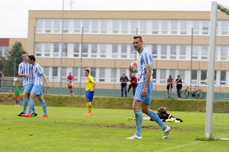 Fotbalisté Prostějova porazili rezervu Zlína 4:0 a slavili postup do 2. ligy