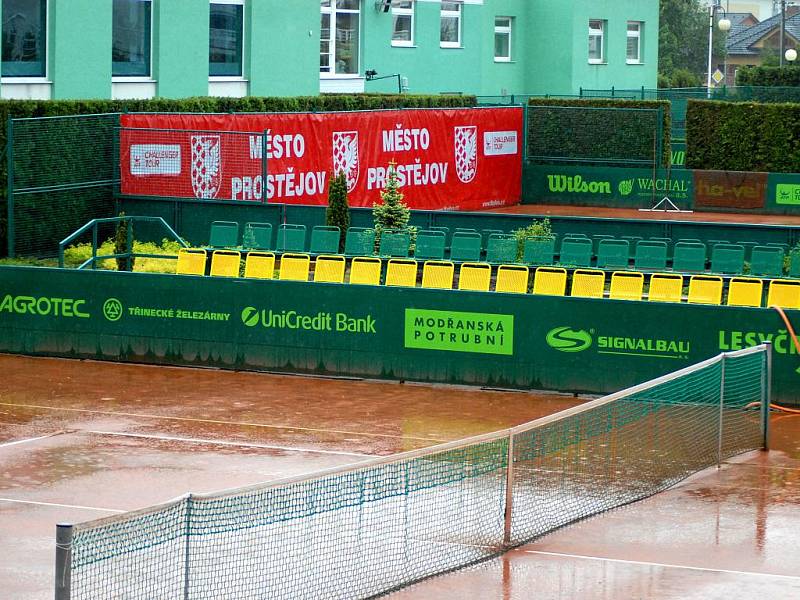 Déšť trápí Czech Open