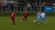 Prostějov (v modro-bílém) remizoval s Brnem 0:0.