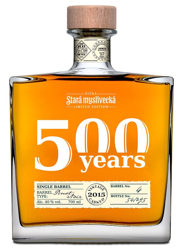 U příležitosti oslav 503 let založení, se stáčela unikátní Stará žitní myslivecká. Prestižní Staré žitné myslivecké Single Barrel bylo vyrobeno pouze 503 lahví.