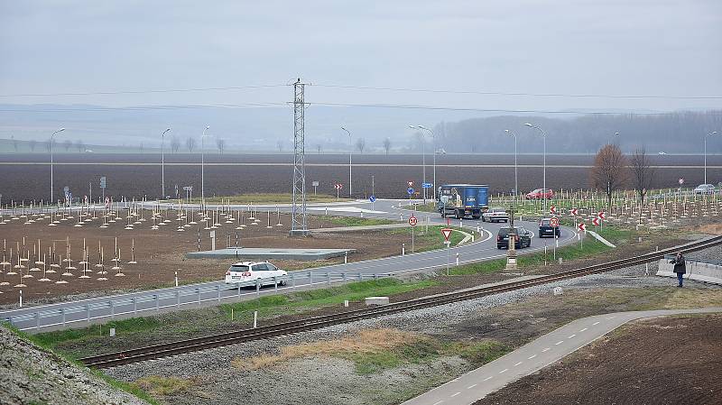 Severní obchvat Prostějova - slavnostní otevření 24. listopadu 2021