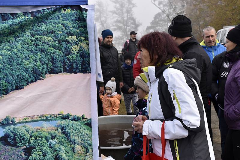 Výlov Podhradského rybníka v Plumlově, 28.10. 2021