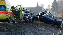 Tragická nehoda na R46 v Prostějově, při které zahynulo šest lidí