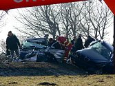 Tragická nehoda na R46 v Prostějově, při které zahynulo šest lidí