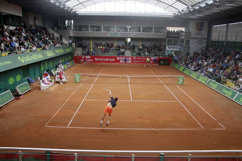 V Prostějově proběhlo finále dvouhry turnaje Czech Open, z vítězství se radoval Jiří Veselý