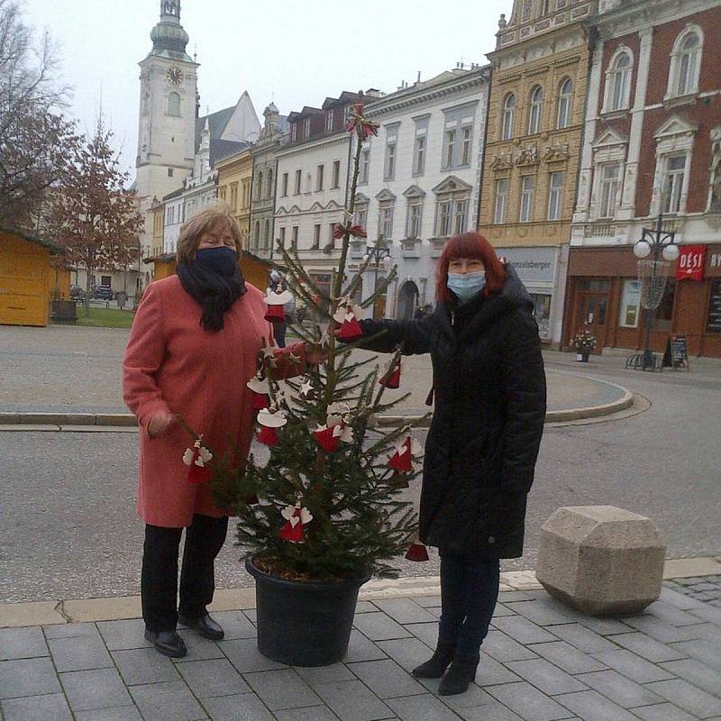 Prostějovské náměstí už zdobí i ministromky.