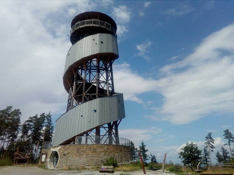 Rozhledna na Velkém Kosíři - 15. července 2019