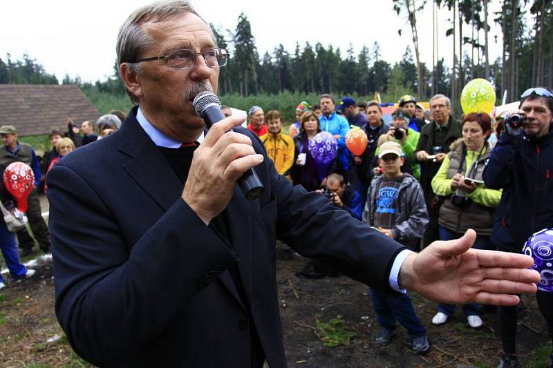 Zahájení stavby rozhledny na Velkém Kosíři