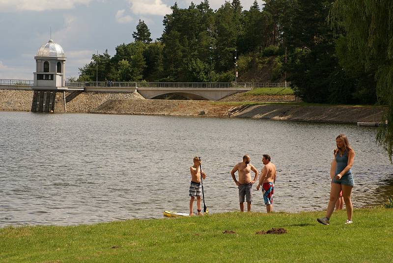Plumlovská přehrada - 17. července 2020