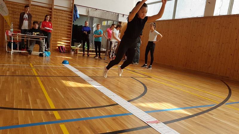 Okresní kolo Odznaku všestrannosti Sazka Olympijského víceboje hostila prostějovská ZŠ Melantrichova.