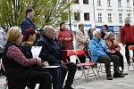 Veřejné čtení jmen obětí holocaustu se v Prostějově uskutečnilo již počtvrté. 28.4. 2022