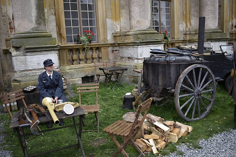 Akce připomínající historii 2. světové války nabídla pestrou přehlídku zbraní, techniky či uniforem několika armád, 18. 9. 2021