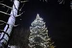 Vánoční strom 2020 v Bělotíně