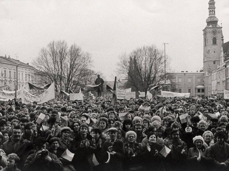 Demonstranti požadovali důsledné prošetření brutálního potlačení studentské demonstrace 17. listopadu v Praze a propuštění politických vězňů. Na závěr manifestační stávky všichni zazpívali hymnu.