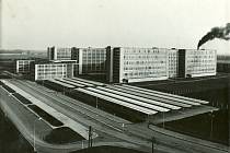 V polovině prosince 1957 byl položen základní kámen k výstavbě moderního výrobního komplexu OP Prostějov. Slavnostní otevření nového závodu po dokončení první etapy výstavby proběhlo na konci roku 1960. Výstavba celého nového areálu národního podniku OP P
