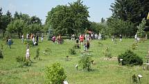 Slavnostní otevření arboreta ve Vrahovicích