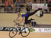 Po deseti letech se v Němčicích nad Hanou opět konalo Mistrovství ČR v sálové cyklistice.