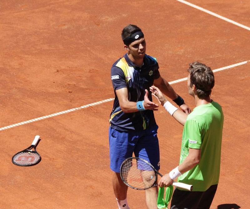 Jiří Veselý ve finále Czech Open v Prostějově